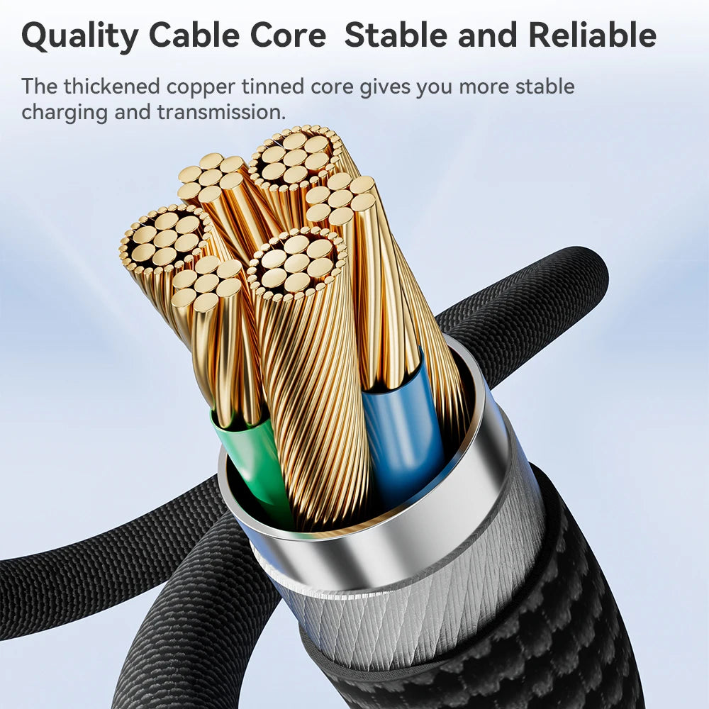 Transparent USB Type-C Cable
