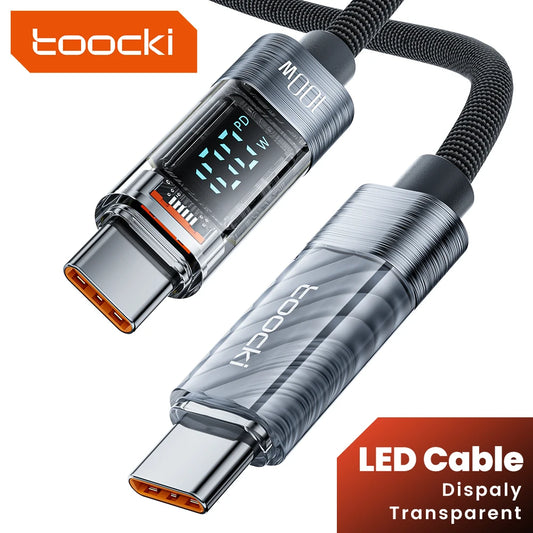 Transparent USB Type-C Cable
