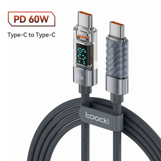 Transparent USB Type-C Cable